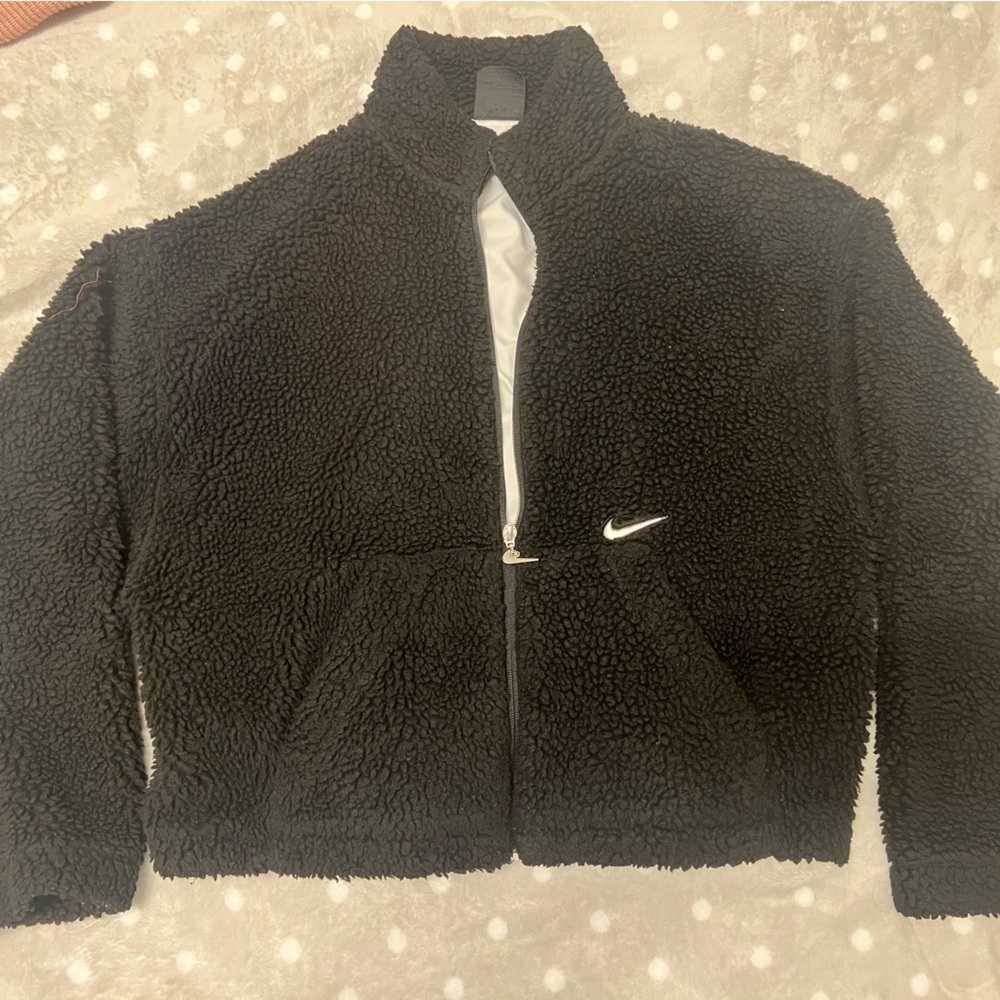 NIKE Black Sherpa jacket
